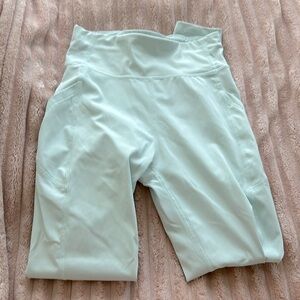 Light teal leggings